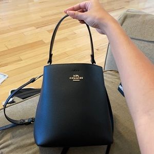 Black coach purse